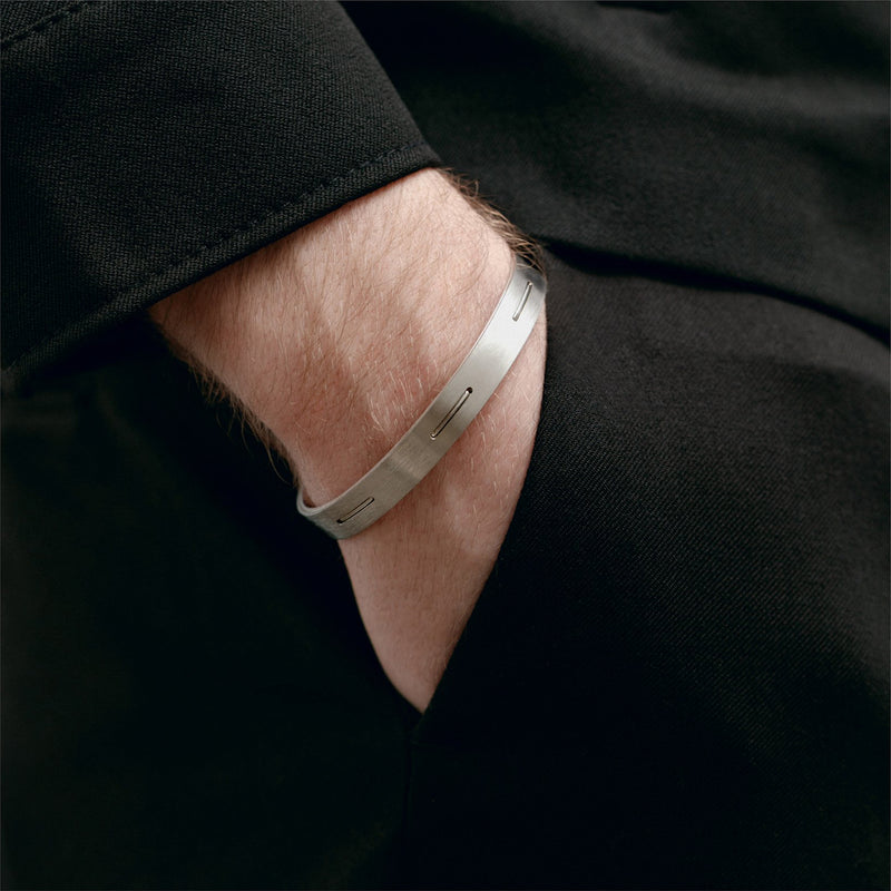 Tough as Nails Cuff Bracelet - Sterling Silver | Futaba Hayashi